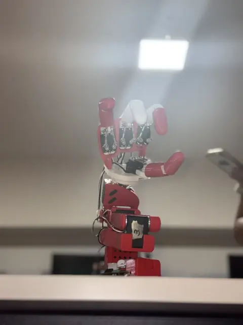 iron hand.